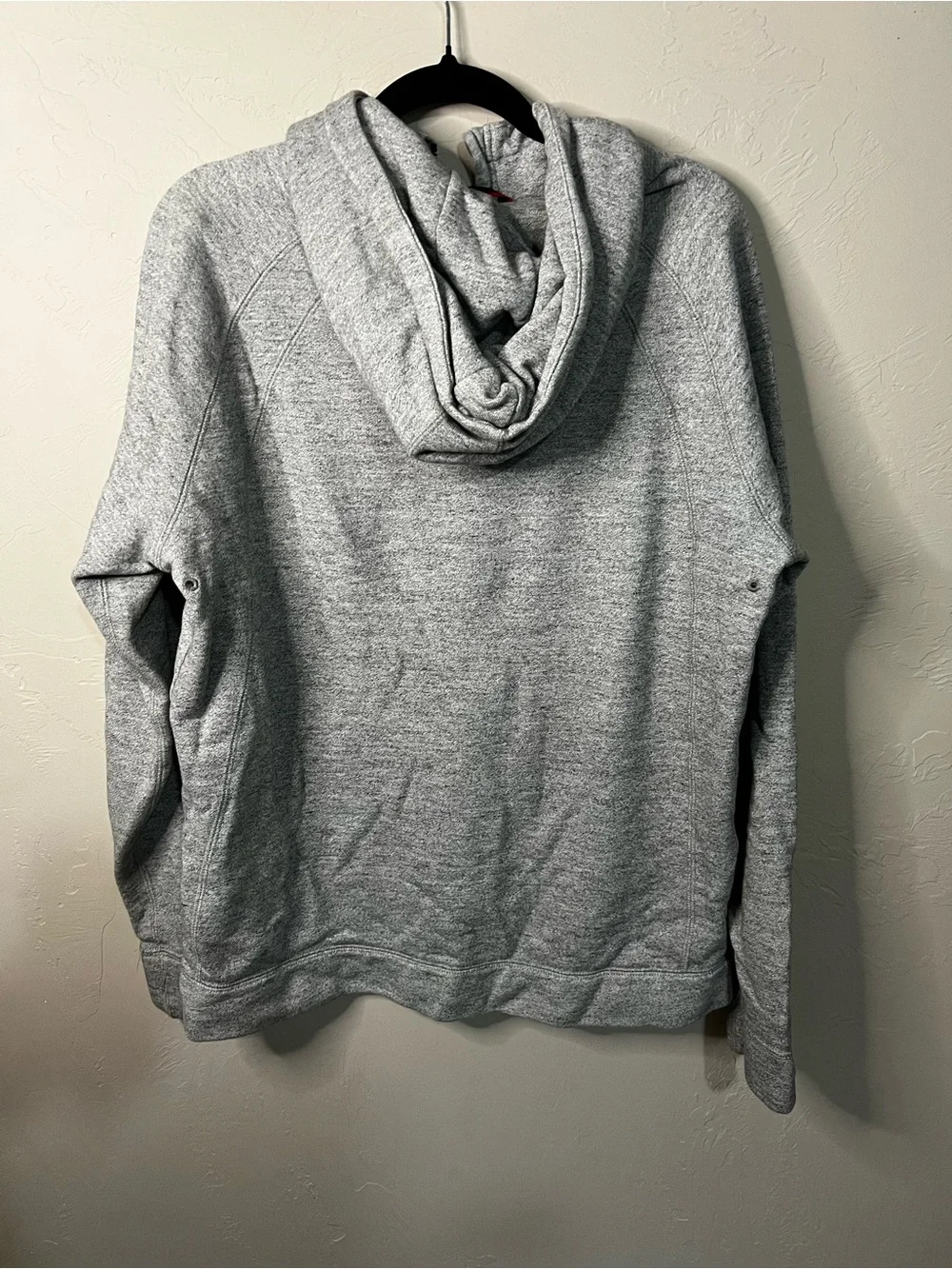 Jordan Air Men’s Wings Fleece Gray Full Zip Athleisure Hoodie Sweater